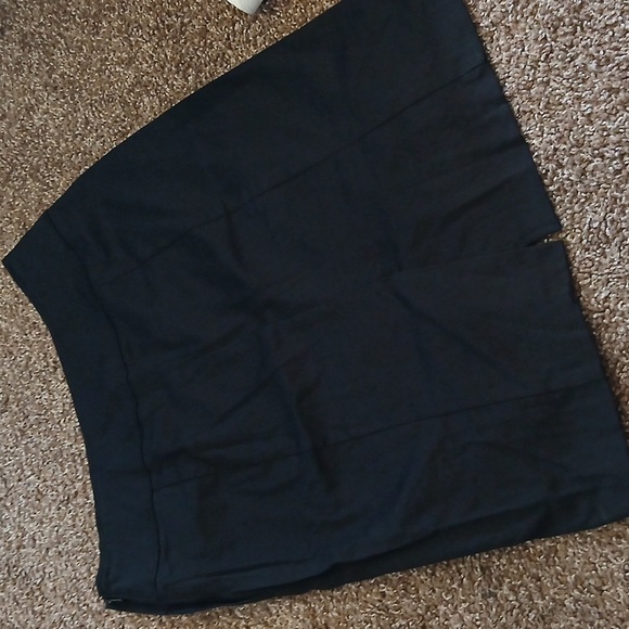 Event womens black floral cotton skirt size medium - Picture 4 of 13